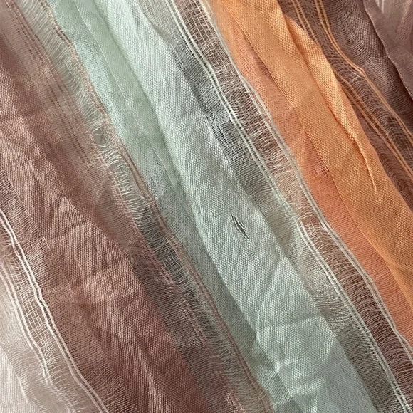 Beautiful RISING TIDE 100% Silk Scarf - Picture 2 of 3